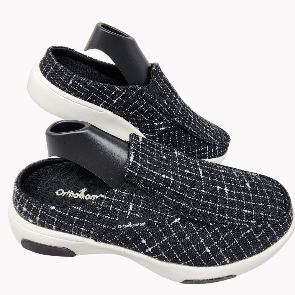 OrthoComfoot Womens Slip-On Arch Support House Slippers US 7.5 EU 38